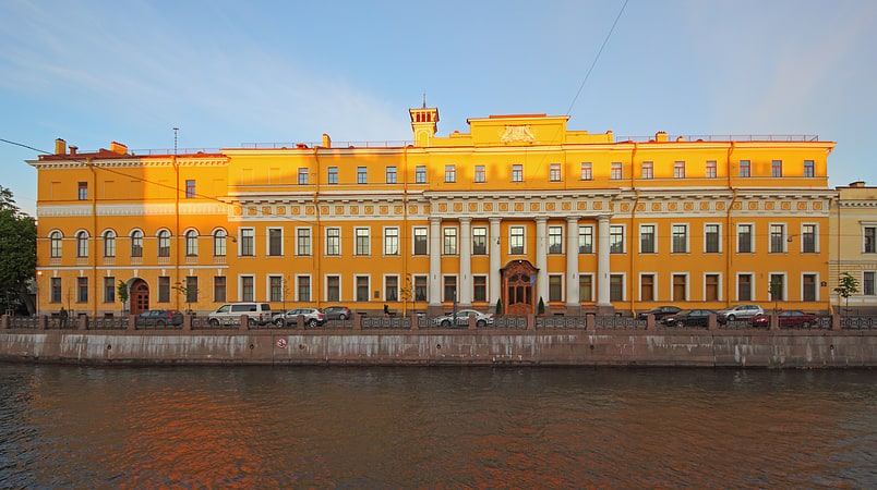 Pałac w Petersburgu, Rosja