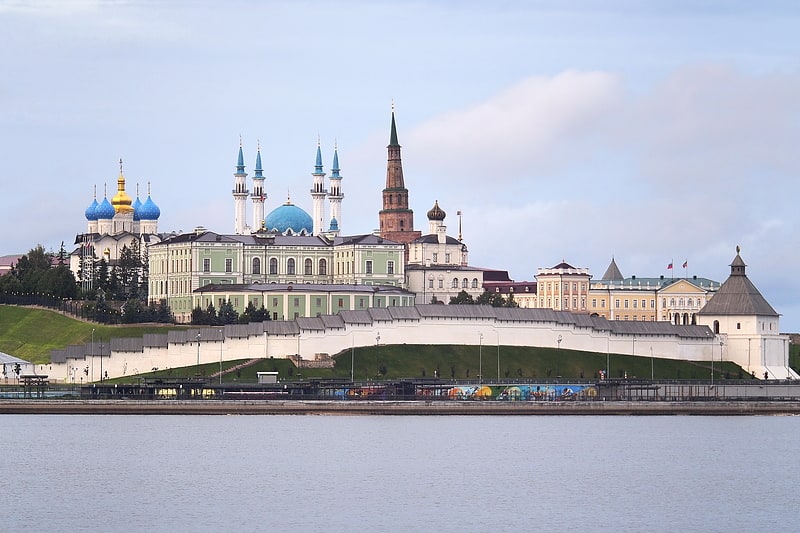 Lugar histórico en Kazan, Rusia