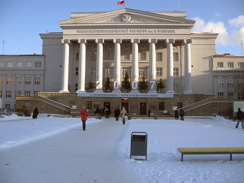 Universidad en Ekaterimburgo, Rusia