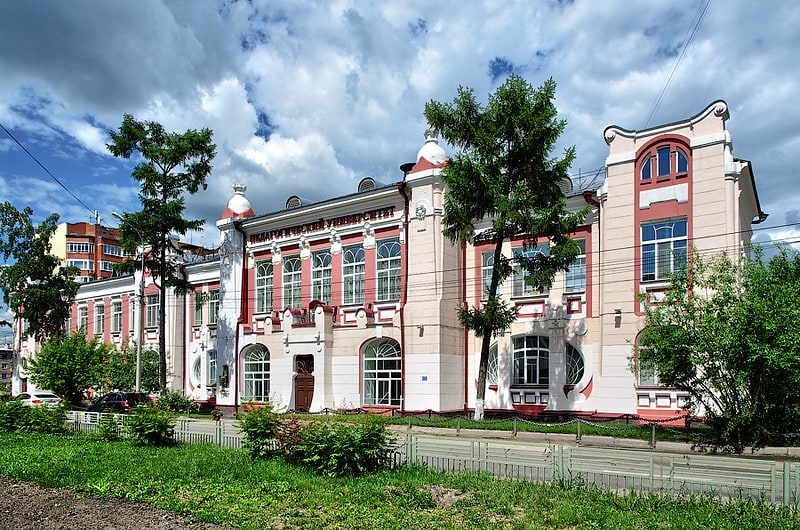 Hochschule in Tomsk, Russland