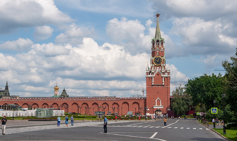 Obiekt historyczny w Moskwie, Rosja