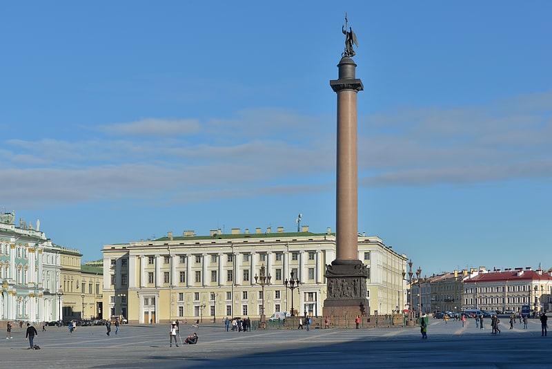 Site historique à Saint-Pétersbourg, Russie