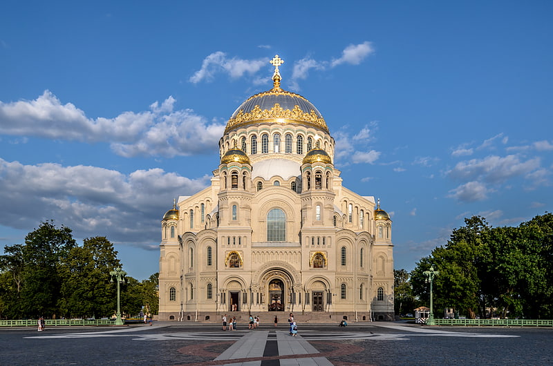 Cathédrale à Saint-Pétersbourg, Russie