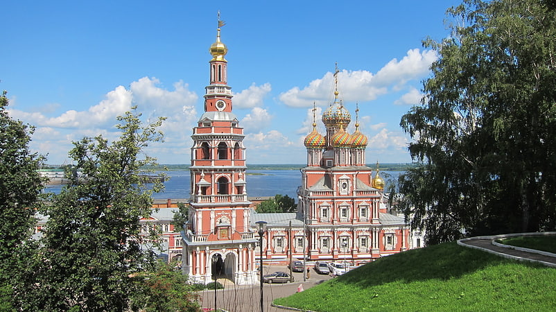 Russian orthodox church in Nizhny Novgorod, Russia