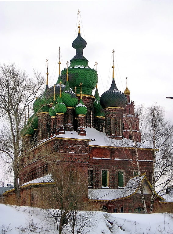 Russian orthodox church in Yaroslavl, Russia