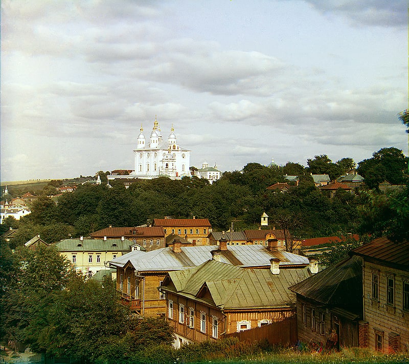 Cathedral in Smolensk, Russia