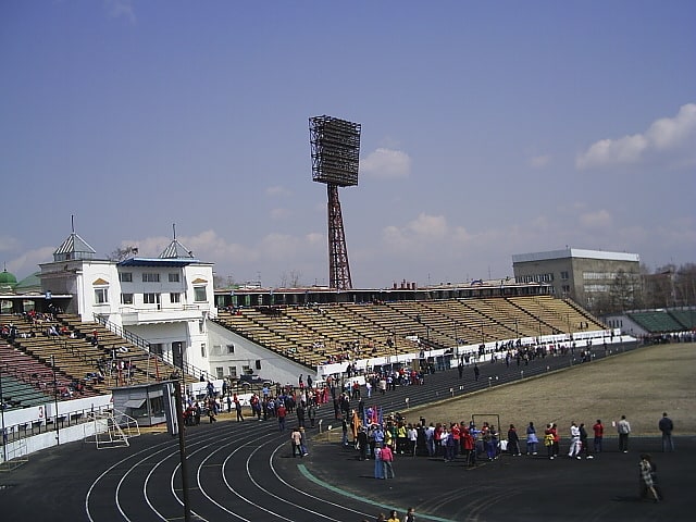 Stadium in Irkutsk, Russia