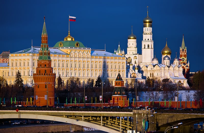 Kreml w Moskwie, Rosja