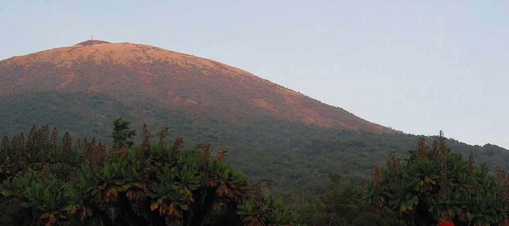 Stratovolcano in Rwanda