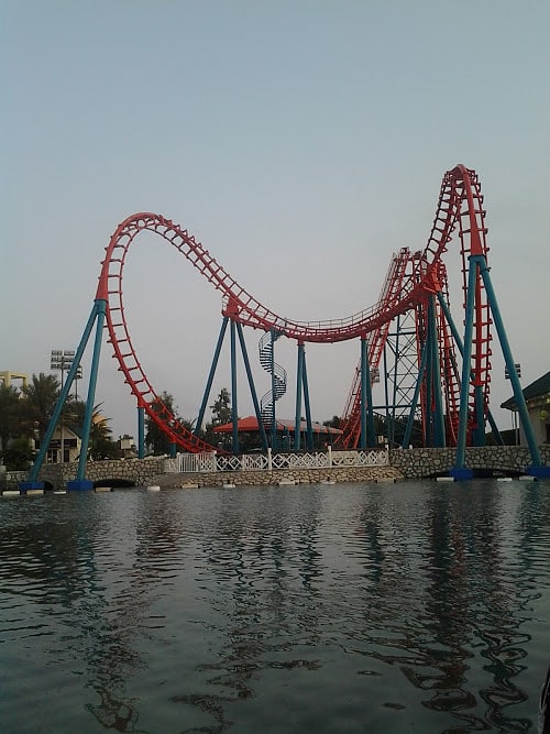 Amusement park in Jeddah, Saudi Arabia
