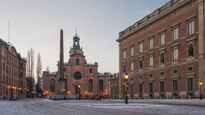 Denkmal in Stockholm, Schweden
