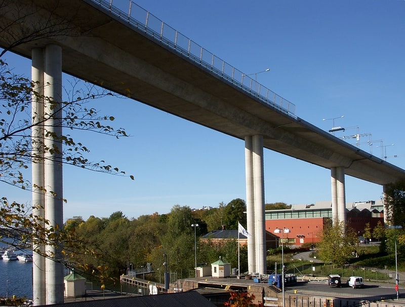 Brücke in Stockholm, Schweden