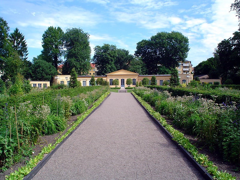 Garten in Uppsala, Schweden