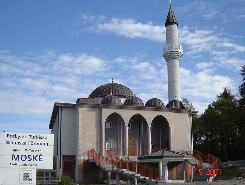 Mosquée à Draget, Botkyrka kommun, Suède