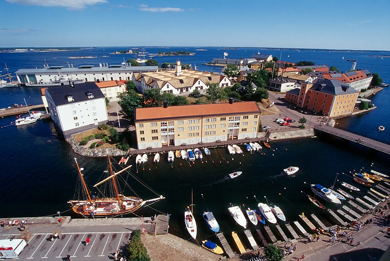 Island in Karlskrona, Sweden