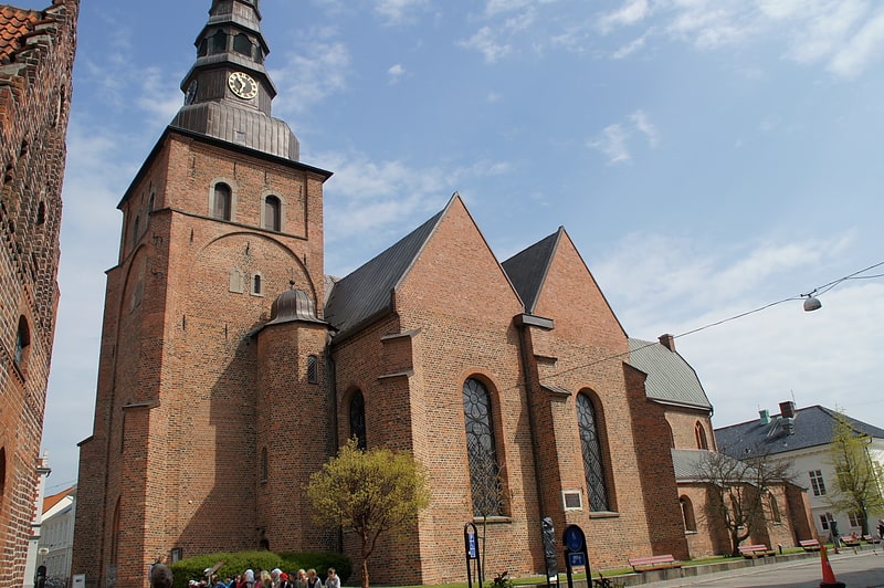 Kirche in Ystad, Schweden