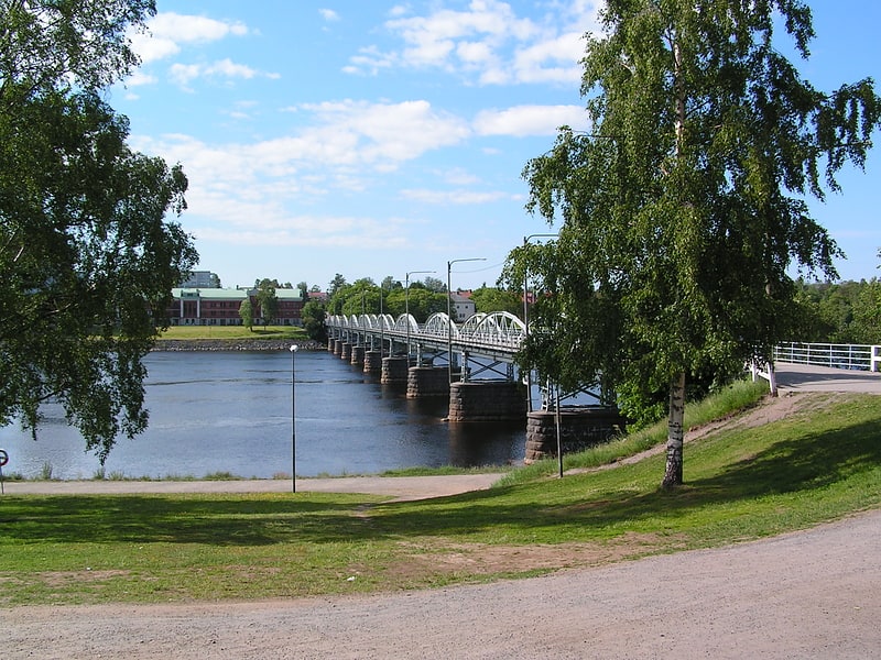 Bridge in Umeå, Sweden