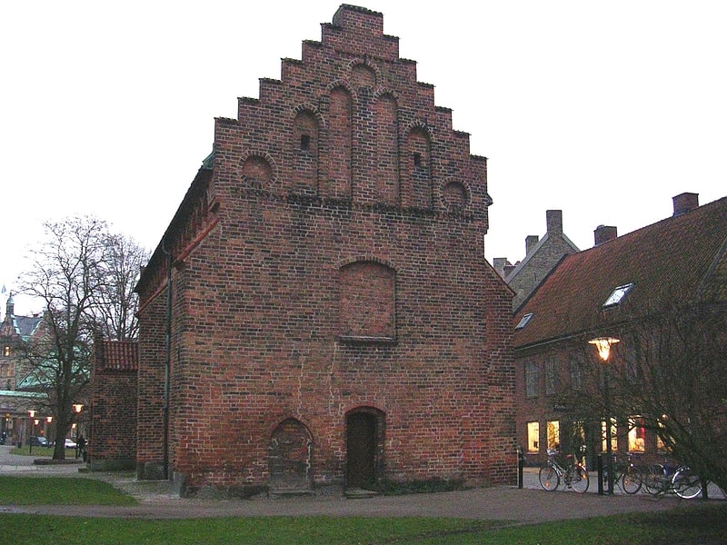 Historical landmark in Lund, Sweden
