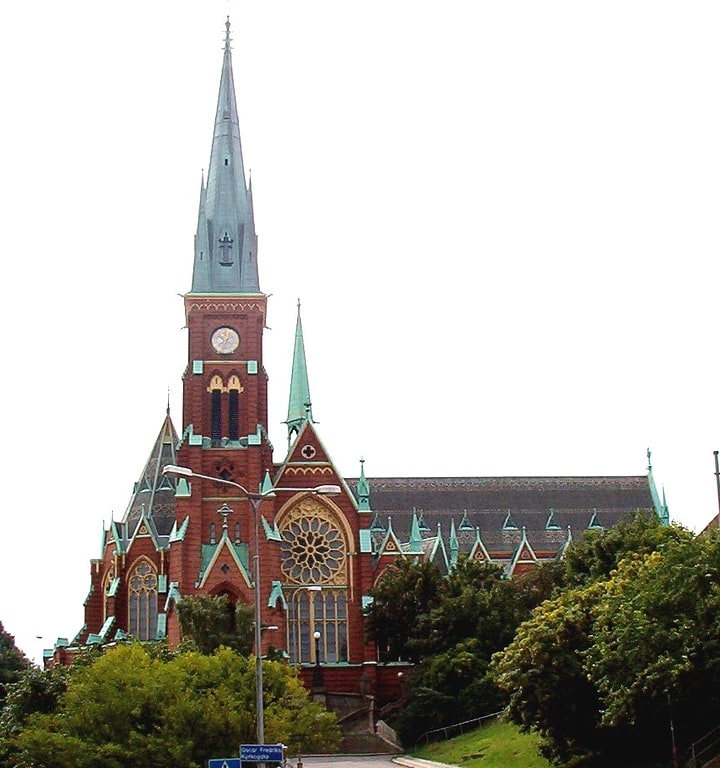 Iglesia luterana en Gotemburgo, Suecia