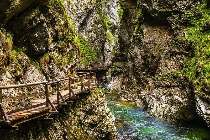 Atrakcja turystyczna w Słowenii