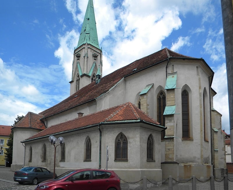 Bischofskirche in Celje, Slowenien