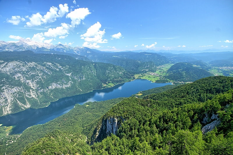 Lake in Slovenia