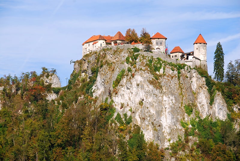 Schloss in Bled, Slowenien