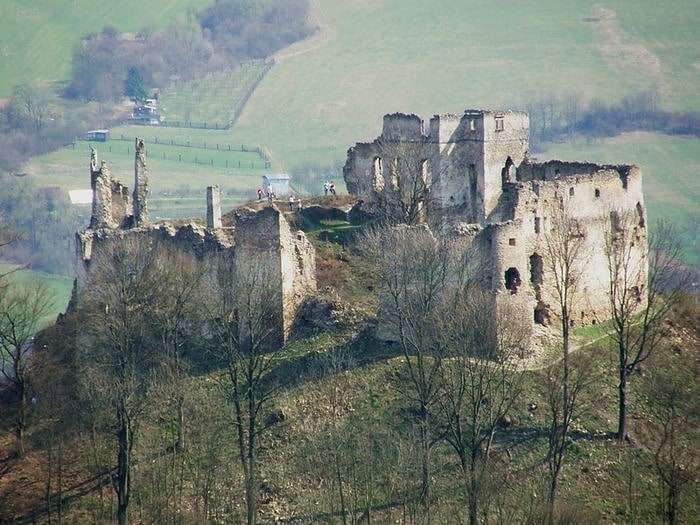 Castle in Považská Bystrica, Slovakia