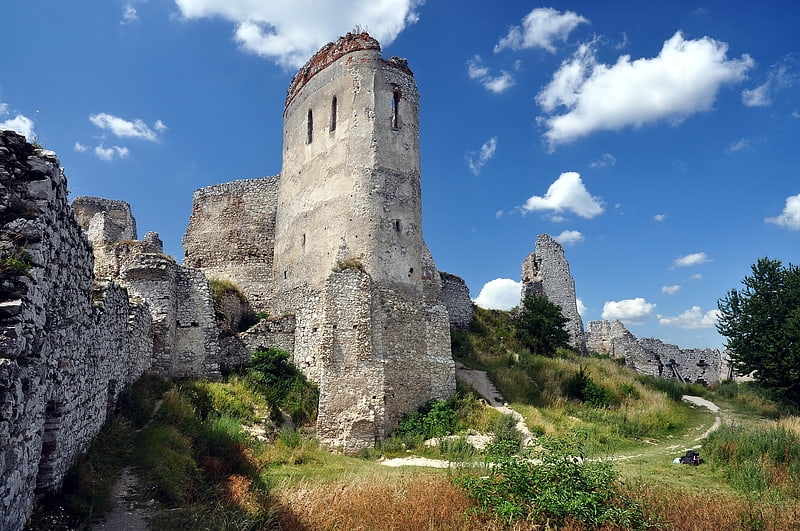 Zamek, Čachtice, Słowacja