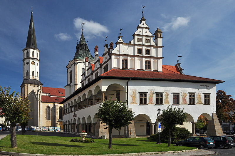 Catholic church in Levoča, Slovakia