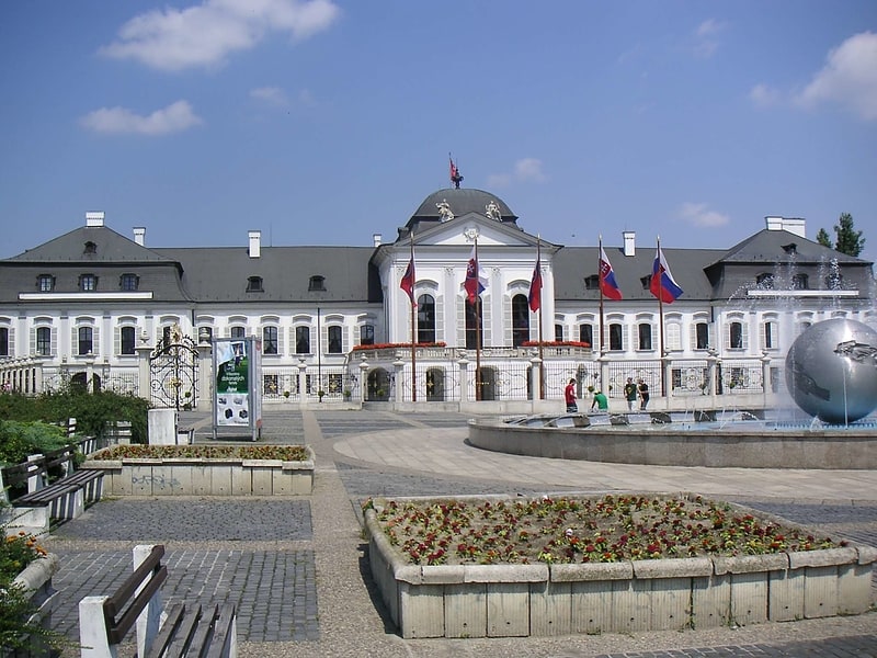 Pałac w Bratysławie, Słowacja