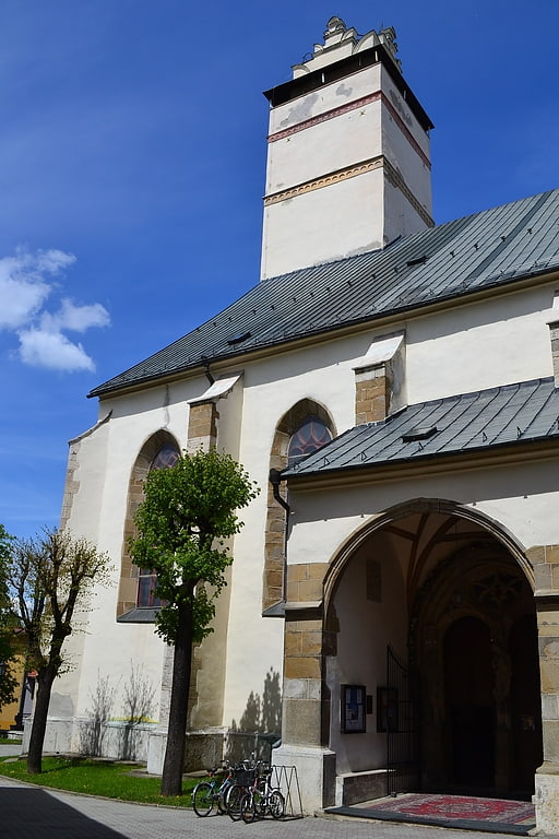 Catholic church in Kežmarok, Slovakia