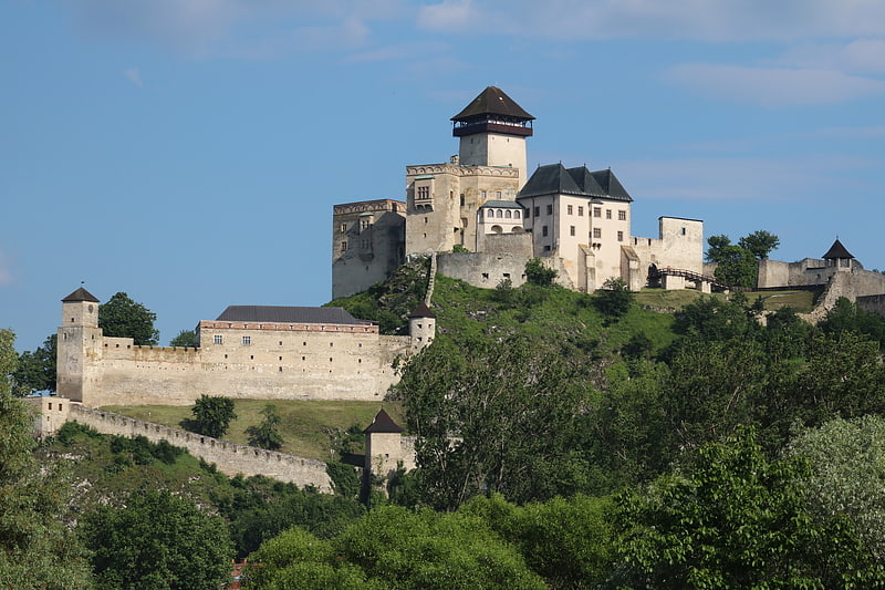 Castle in Trenčín, Slovakia