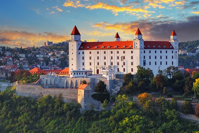 Schloss in Bratislava, Slowakei