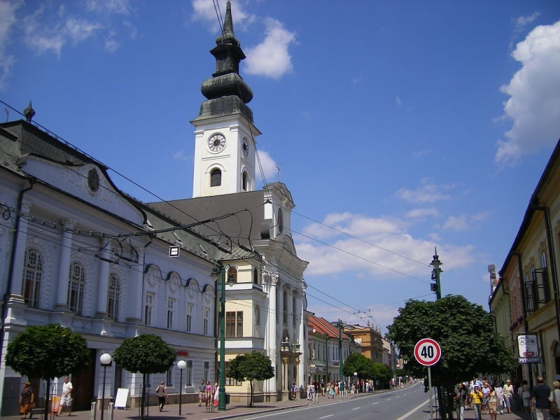 Kościół biskupi w Preszowie, Słowacja
