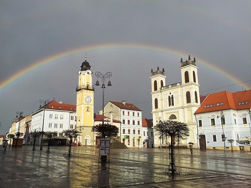 Cathedral in Banská Bystrica, Slovakia