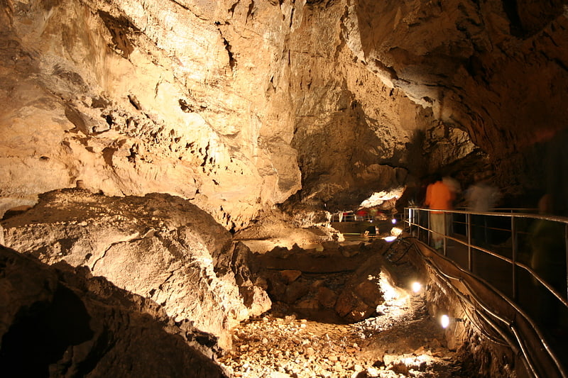 Cave in Demänovská Dolina, Slovakia