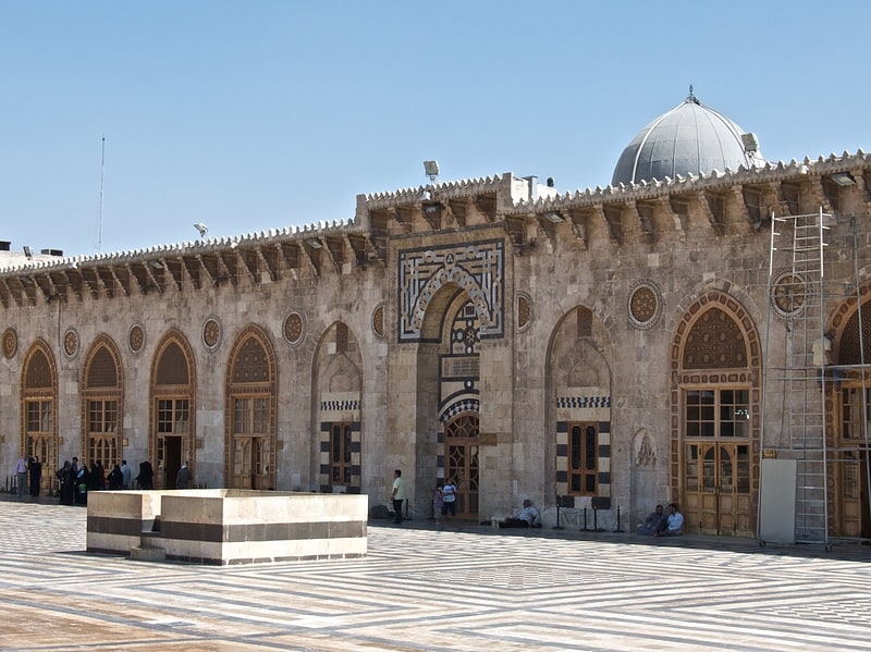 Mezquita en Alepo, Siria