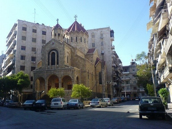 Katholische Kirche in Aleppo, Syrien