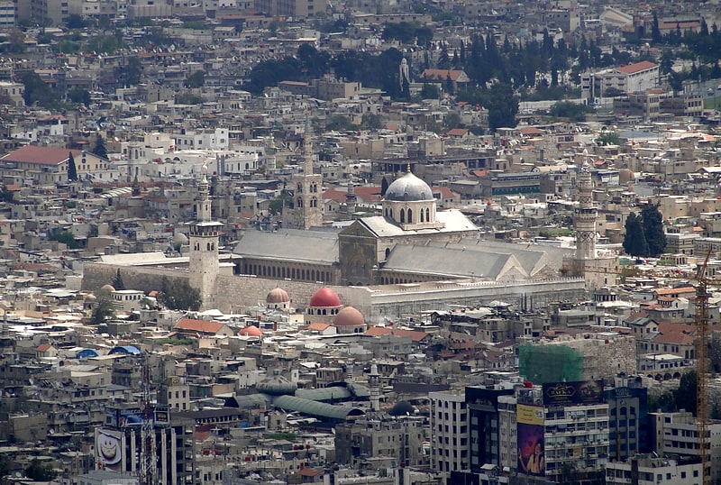 Mezquita en Damasco, Siria
