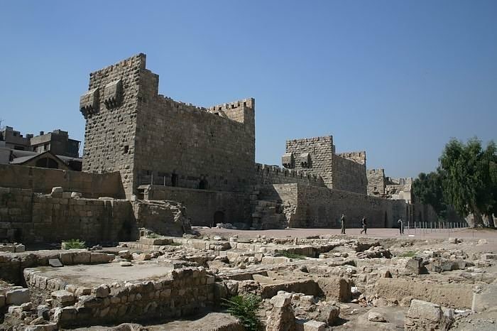 Historische Sehenswürdigkeit in Damaskus, Syrien