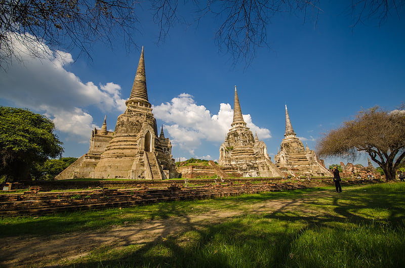 Biuro informacji turystycznej w Phra Nakhon Si Ayutthaya, Tajlandia
