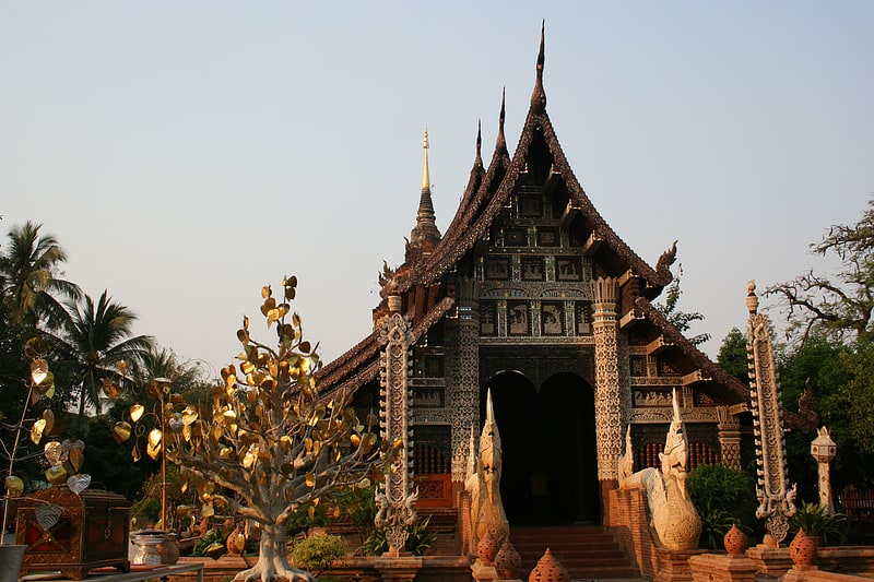 Buddhist temple in Chiang Mai, Thailand