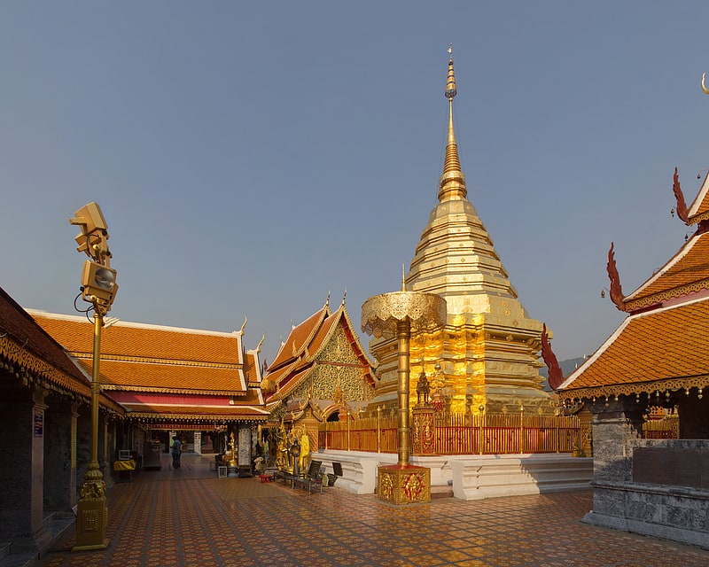Świątynia buddyjska w Chiang Mai