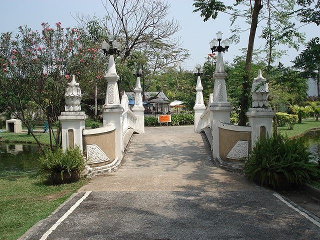 City park in Chiang Mai, Thailand
