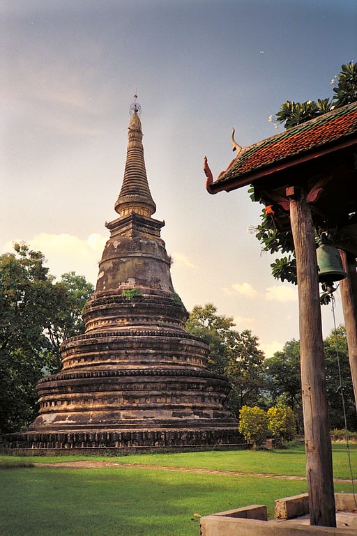 Buddhistischer Tempel in Chiang Mai, Thailand