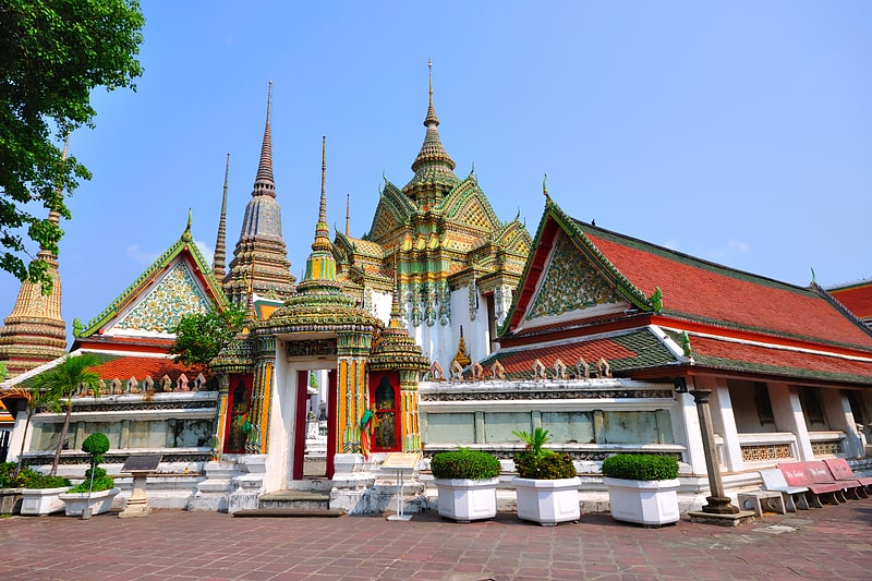 Temple à Bangkok, Thaïlande