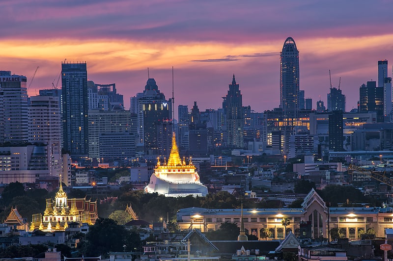 Świątynia buddyjska w Bangkoku