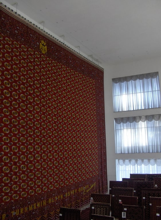 Museum in Ashgabat, Turkmenistan