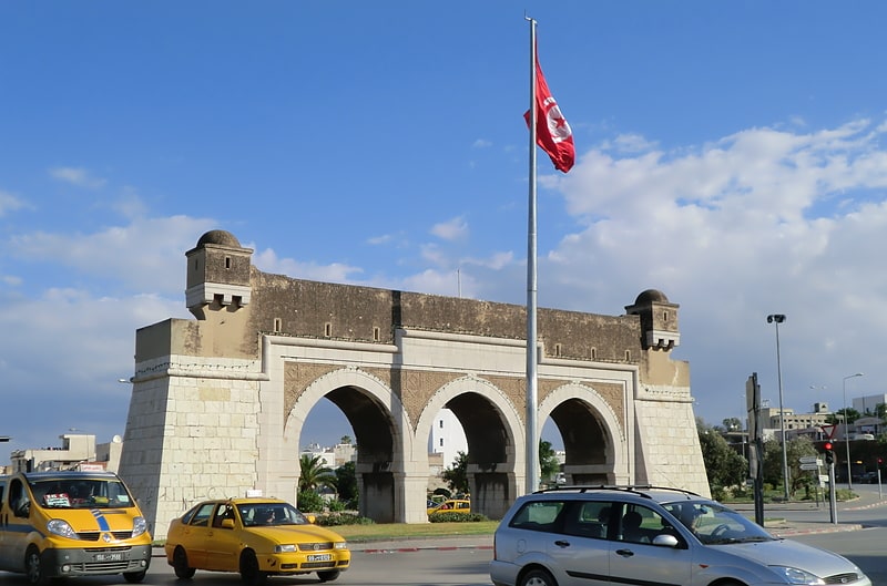 Monument à Tunis, Tunisie